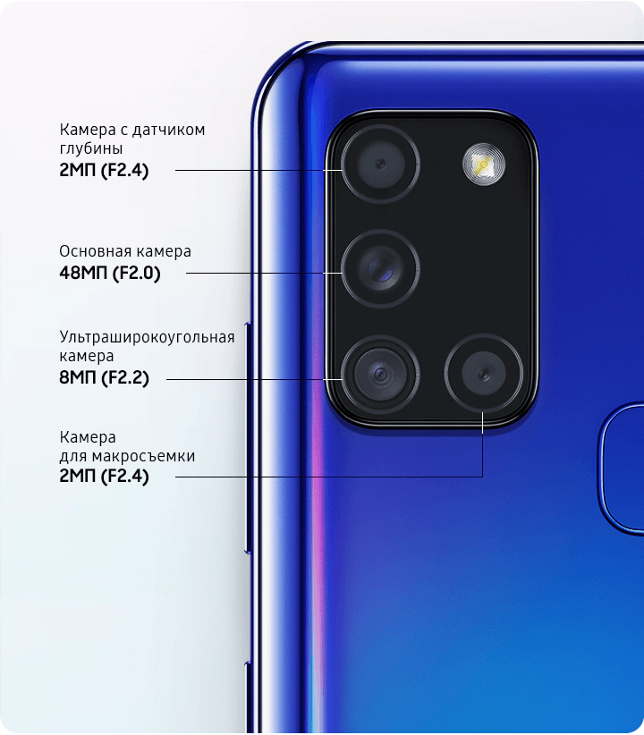 Смартфон Samsung Galaxy A21s 4/64 ГБ черный – купить онлайн в Нова